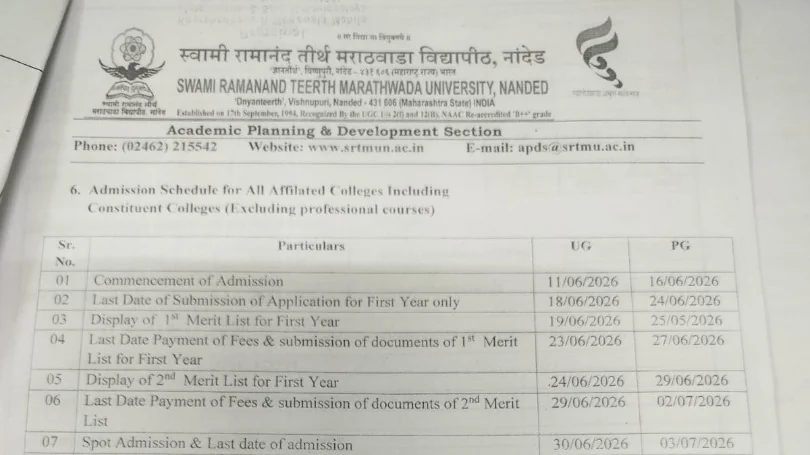 Academic Schedule