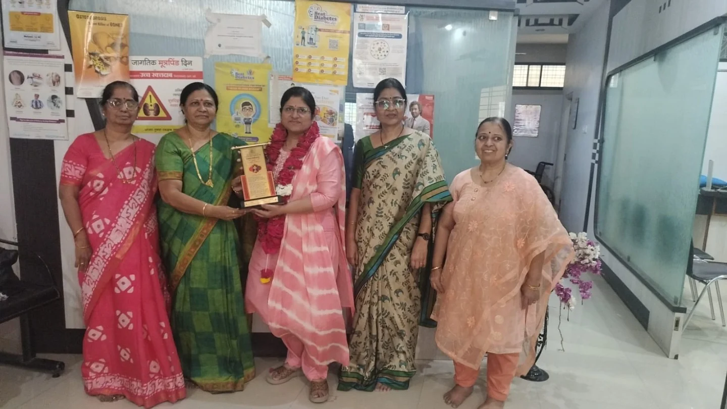 The college organised Free Health Check-up Camp for women on the occasion of International Women's Day in collaboration with Gitai Hospital, Nanded.